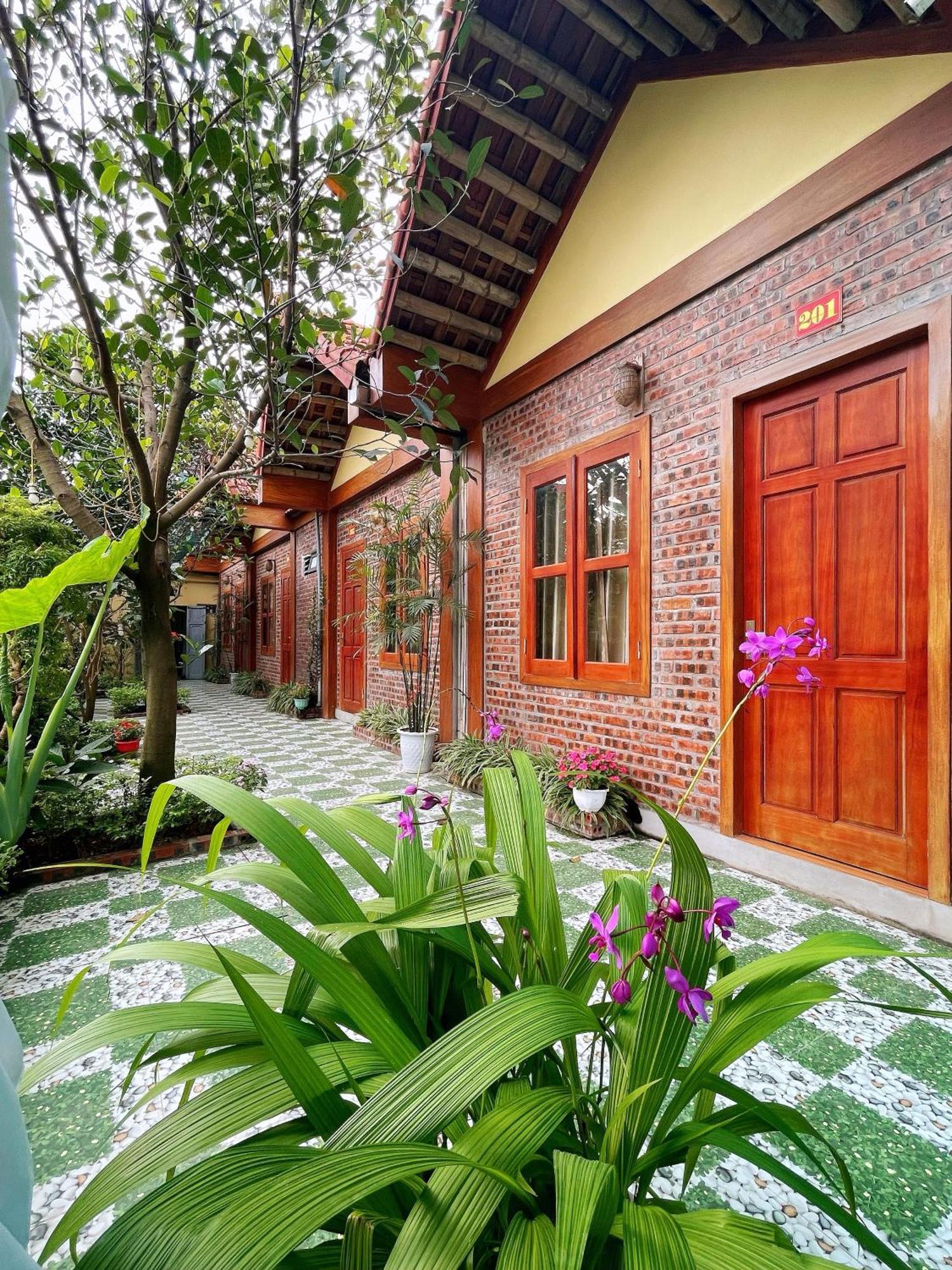 נין בין Lodge By Tam Coc Lake מראה חיצוני תמונה